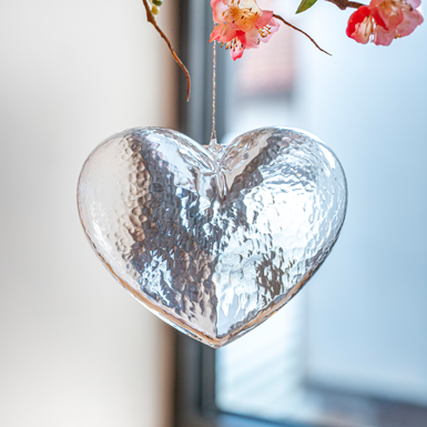 Heart-shaped hanger Cuore